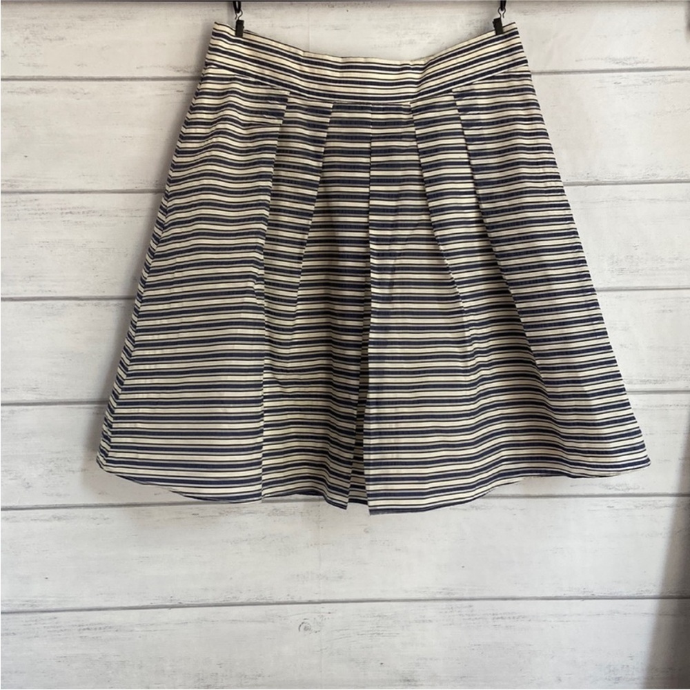 J.Crew Stripes A line Skirt